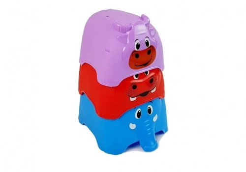 Pyramid for a baby Animals Cups