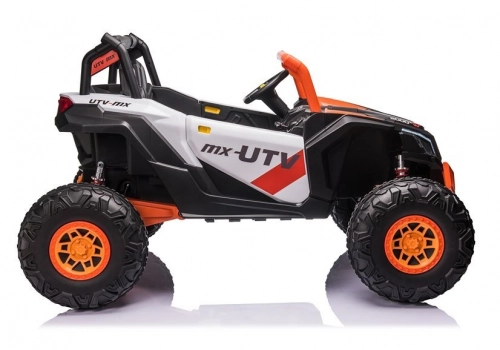 Двухместный детский электромобиль Багги UTV-MX Orange-White