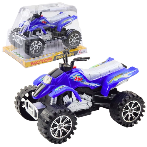 Quad Terrain Drive Treaded Wheels Blue