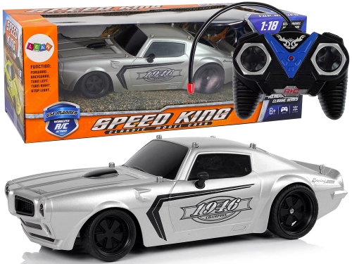 R/C 1:18 Silver Champion Pilot Sports Car