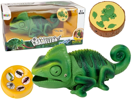 Радиоуправляемая ящерица на пульте Chameleon Green