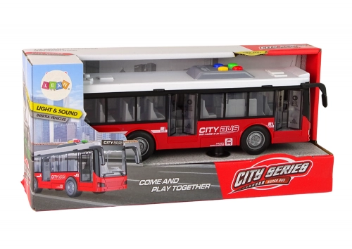 Radiovadāmā mašīna ar pulti Bus Red