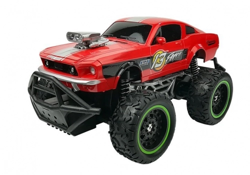 Radiovadāmā mašīna ar pulti Car Off-road Red