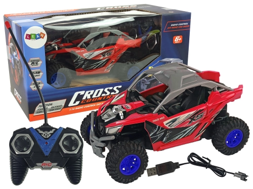Радиоуправляемая машина на пульте Cross Country Red