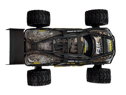 Radiovadāmā mašīna ar pulti Off-Road Brown & Yellow