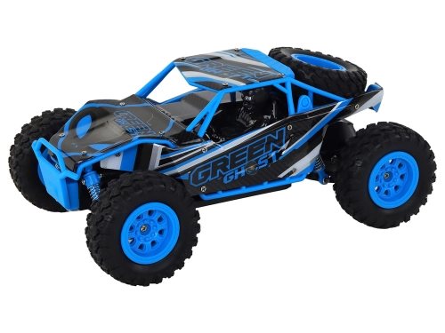 Radiovadāmā mašīna ar pulti Off-Road Car Blue