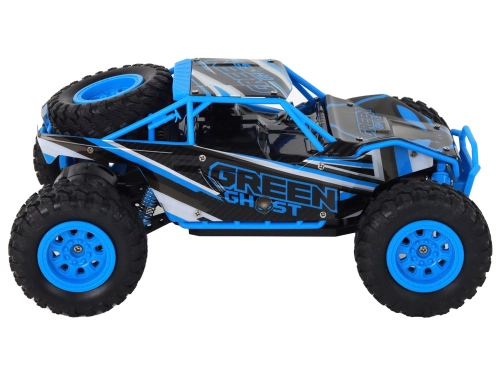 Radiovadāmā mašīna ar pulti Off-Road Car Blue