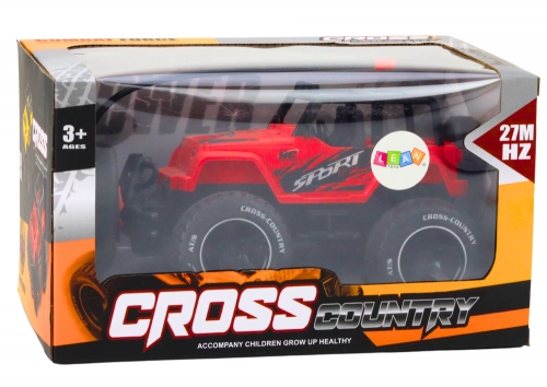 Radiovadāmā mašīna ar pulti Off-Road Car Red
