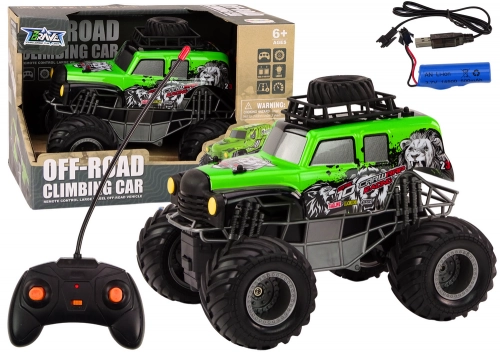 Радиоуправляемая машина на пульте Off-Road Green