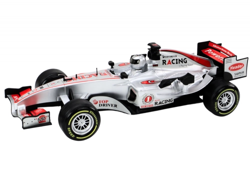 Radiovadāmā mašīna ar pulti Racing Silver