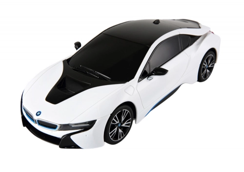 Radiovadāmā mašīna ar pulti Rastar BMW I8 White