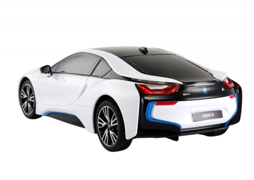 Radiovadāmā mašīna ar pulti Rastar BMW I8 White