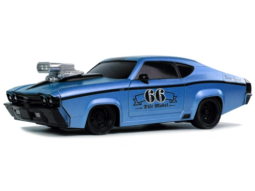 Radiovadāmā mašīna ar pulti Sports Car Classic 1:20 Blue Pilot