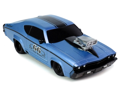 Radiovadāmā mašīna ar pulti Sports Car Classic 1:20 Blue Pilot