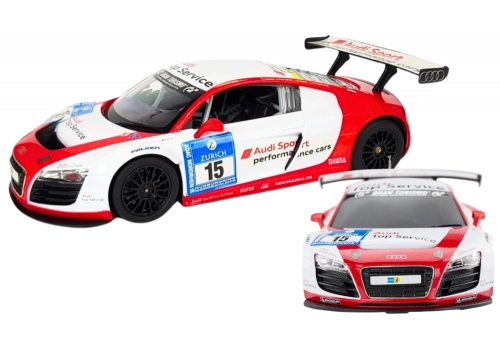 Radiovadāmā mašīna AUDI R8 LMS White