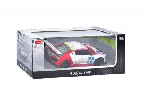 Radiovadāmā mašīna AUDI R8 LMS White