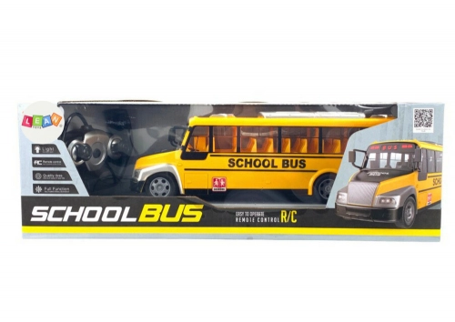 Радиоуправляемый автобус на пульте School Bus Yellow