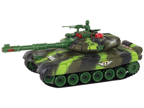 Radiovadāms Militārais Tanks ar pulti