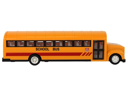 Radiovadāms skolas autobuss ar pulti Yellow
