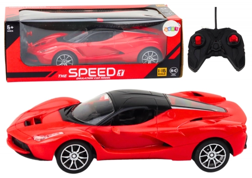 Remote Controlled Sports Car RC Car 1:16 Red