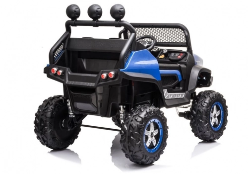 Двухместный детский электромобиль Mercedes Unimog S Painted Blue