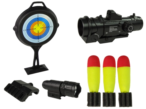 Rifle Grenade Launcher with Sound Flashlight Black