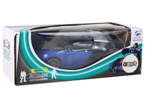 Robot Car 2in1 Bugatti Blue Light Effects