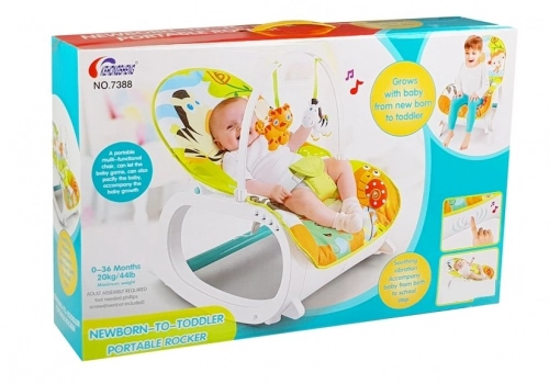 Rocking Chair for baby 2 in 1 Animals