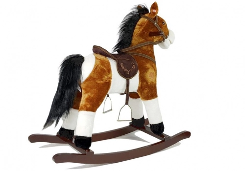 Rocking Horse 74cm Light Brown