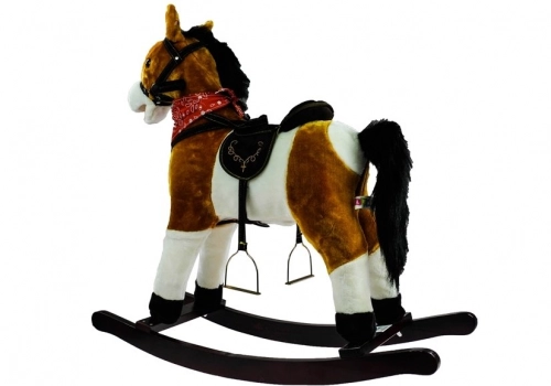 Rocking Horse 74cm Light Brown