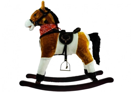 Rocking Horse 74cm Light Brown