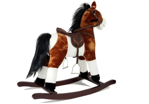 Rocking Horse Dark Brown 74 CM