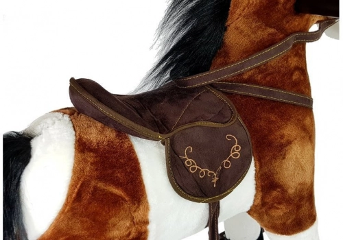 Rocking Horse Dark Brown 74 CM