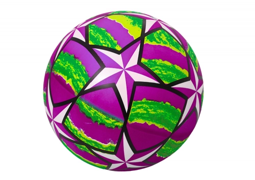 Rubber Ball Bright Stars Purple 24 Cm