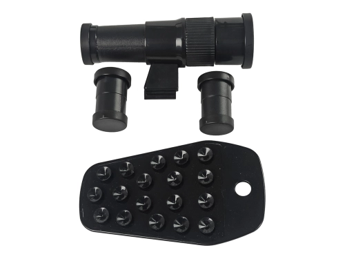 Scientific Educational Telescope With Yellow A Phone Holder