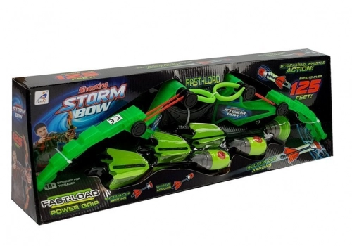 Set Bow 3 Arrows Sports Green 58 cm