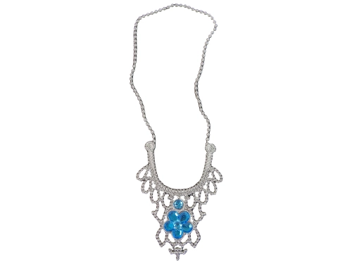 Set for Little Princess Blue Crown Carnival Ball + Accessories.