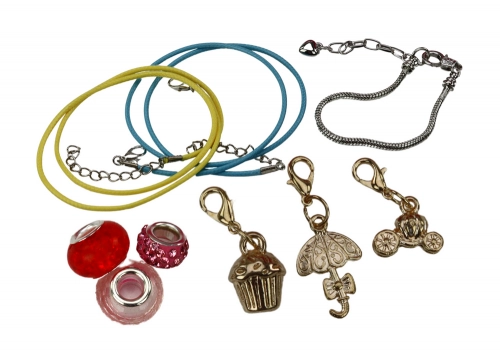 Set for making jewelry bracelets, beads and pendants
