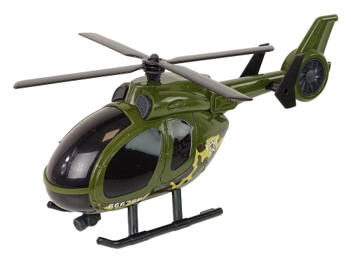 Set Military Tank Friction Drive Helicopter