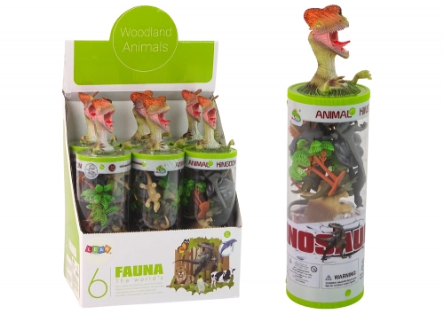 Set of 12 Dinosaur Figurines