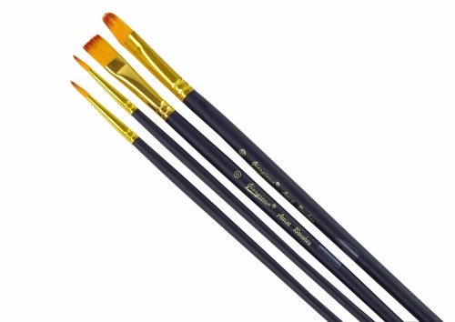 Set of Artist Brushes 4 Shapes