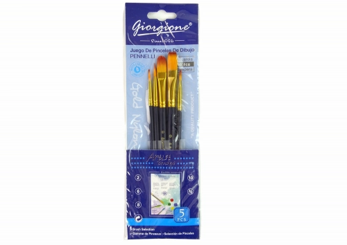 Set of Artist Brushes 7 Shapes