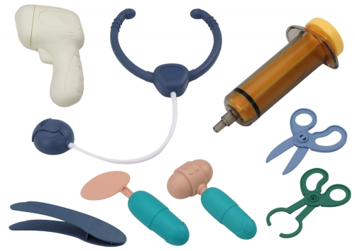 Set Of Little Doctor Stethoscope Light Blue