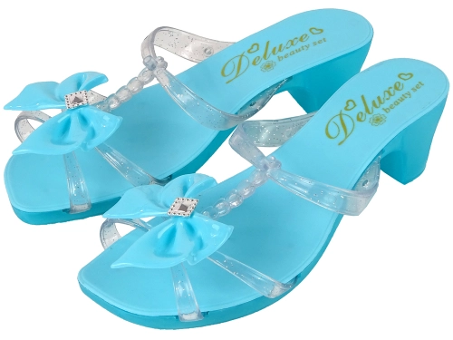 Slipper Beauty Set Handbag Blue Cufflinks