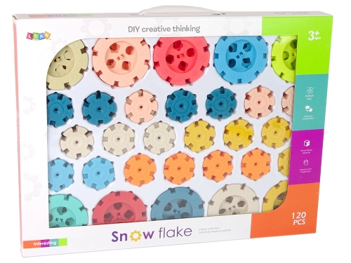 Snowflake Construction Blocks 120 Elements