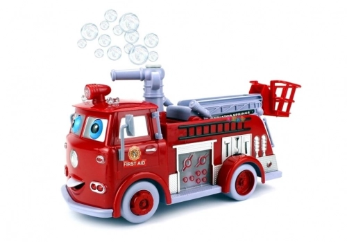 Soap Bubble Fire Brigade Car Drives Game