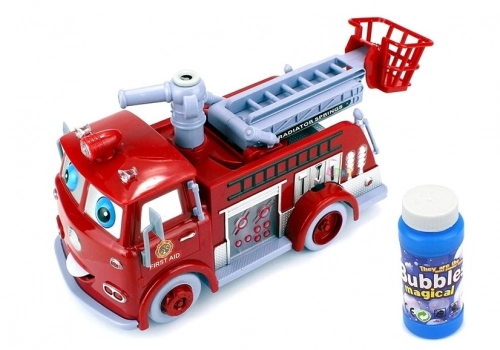 Soap Bubble Fire Brigade Car Drives Game