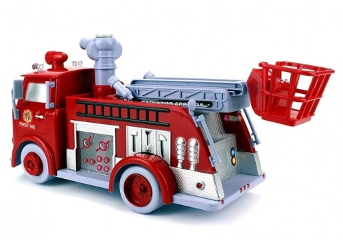 Soap Bubble Fire Brigade Car Drives Game