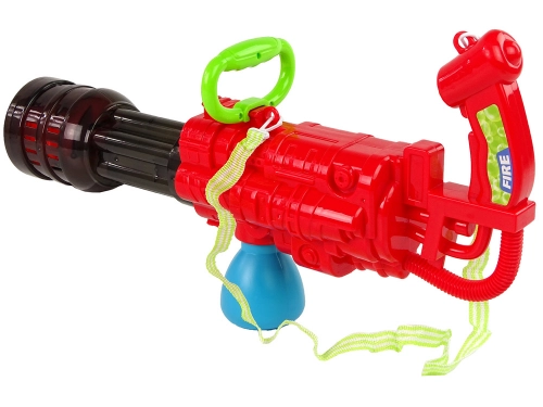 Soap Bubble Gun Red