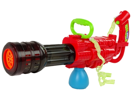 Soap Bubble Gun Red